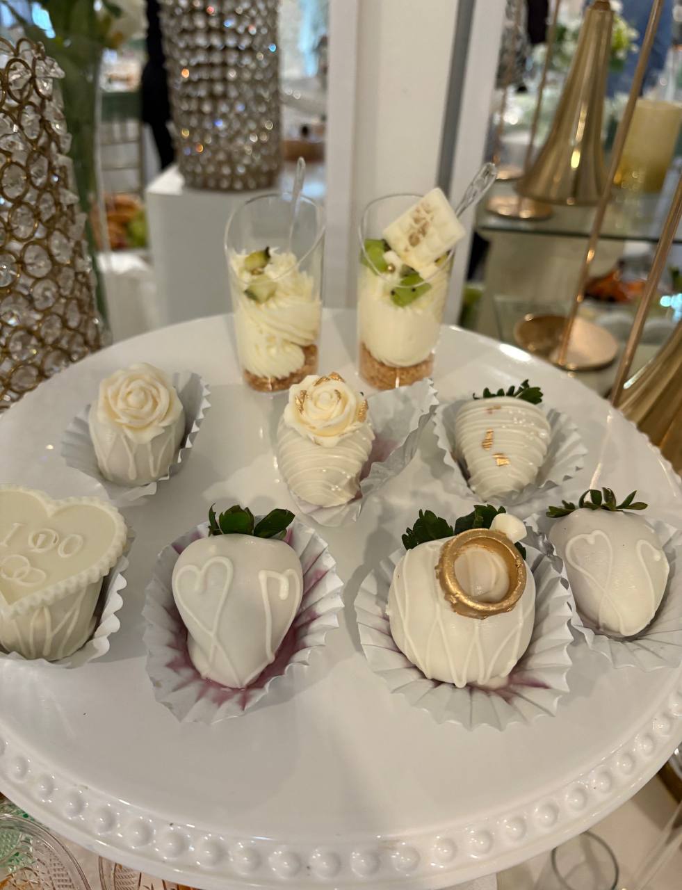 Catering and desserts at Carissa Venue