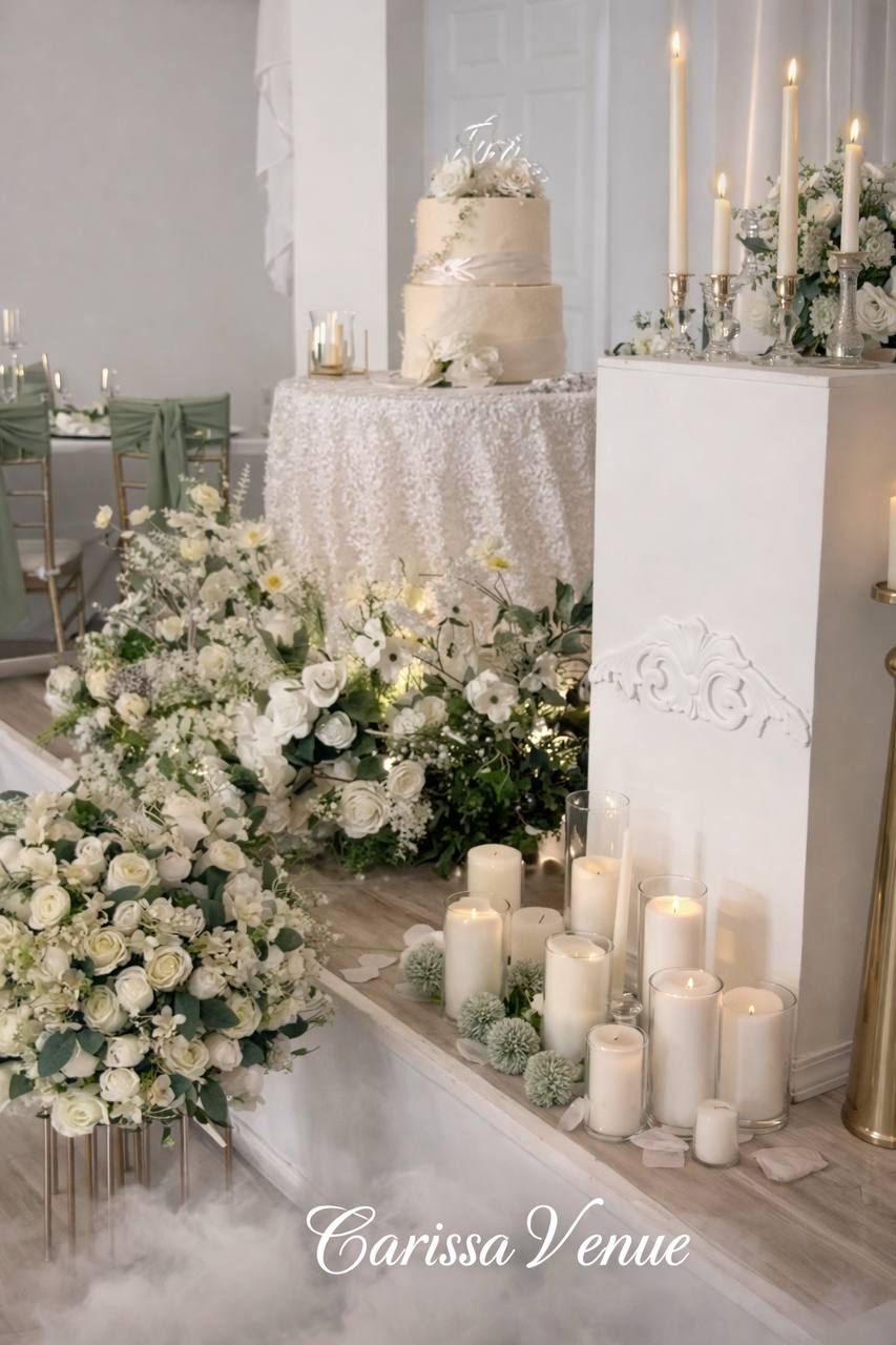 Wedding celebration at Carissa Venue