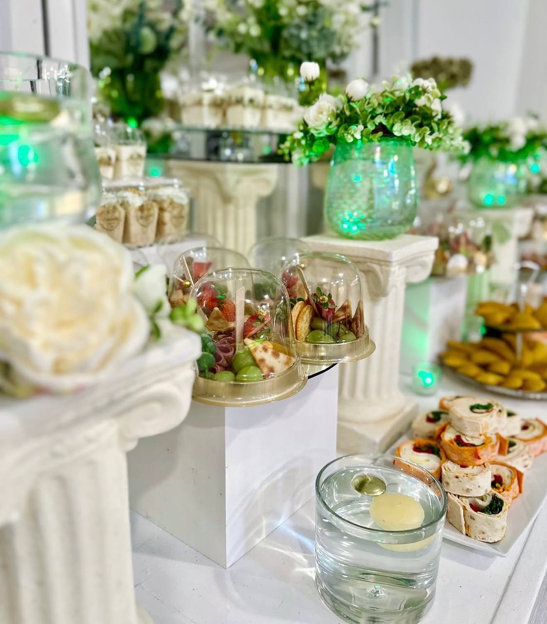Carissa Venue elegantly decorated for a wedding