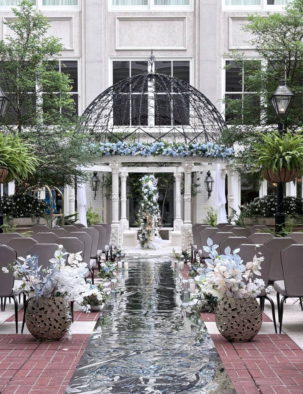 Elegant event setup at Carissa Venue